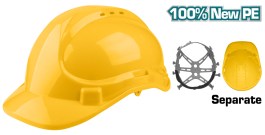 TOTAL SAFETY HELMET YELLOW TSP2612 TOTAL ΚΡΑΝΟΣ ΠΡΟΣΤΑΣΙΑΣ ΚΙΤΡΙΝΟ TSP2612